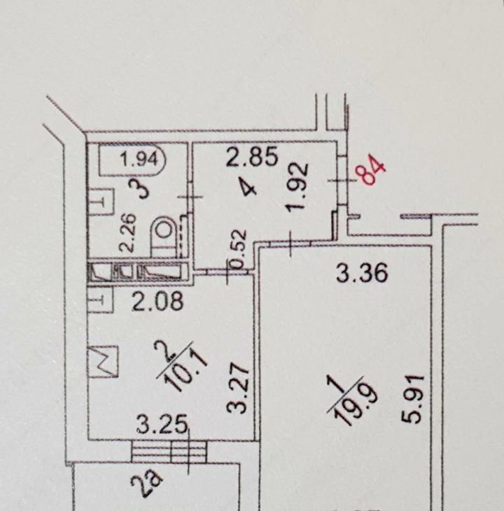 Сдается 1к квартира на Утренняя улица, 20А, метро Перово, г. Москва