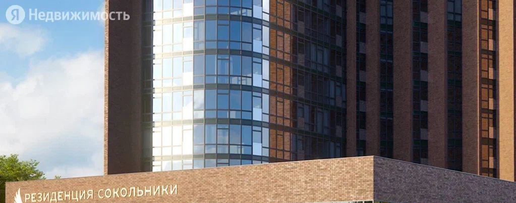 Снять 2к квартиру на улица Сокольнический Вал, 3, метро Рижская, г. Москва