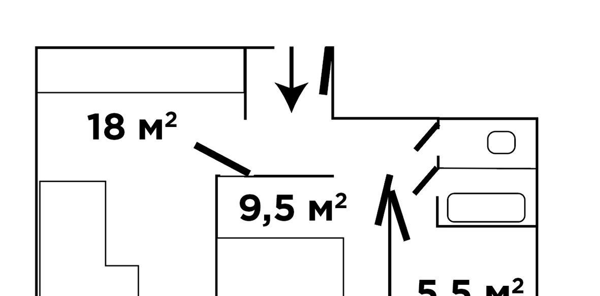 Сдаю 2х-комнатную квартиру на Сеславинская улица, 24, метро Филёвский парк, г. Москва