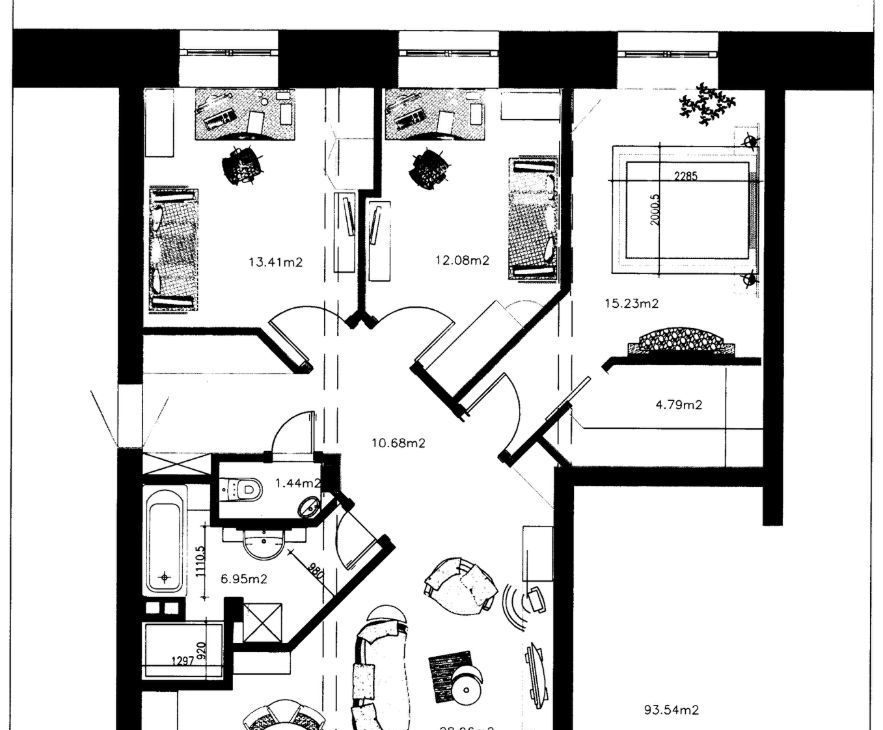 Аренда 4-к квартиры на Фрунзенская набережная, 28, метро Спортивная, г. Москва