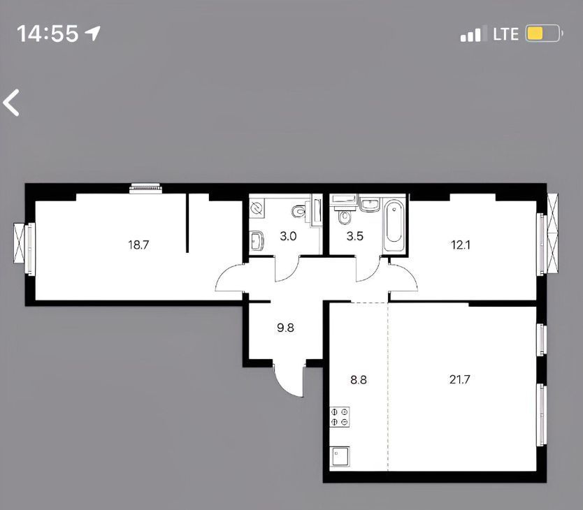 Сдается 3х-комнатная квартира на Складочная улица, 8к2, метро Дмитровская, г. Москва