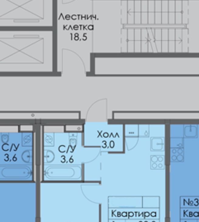 Сдам 1-комнатную квартиру на проезд Стройкомбината, 1, метро Озёрная, г. Москва