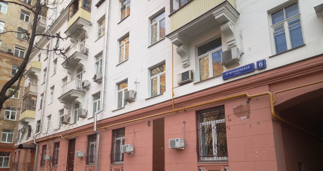 Сдается 2х-комнатная квартира на 3-я Фрунзенская улица, 6, метро Фрунзенская, г. Москва