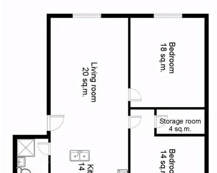 Сдается трехкомнатная квартира на Большой Овчинниковский переулок, 12С1, метро Третьяковская, г. Москва