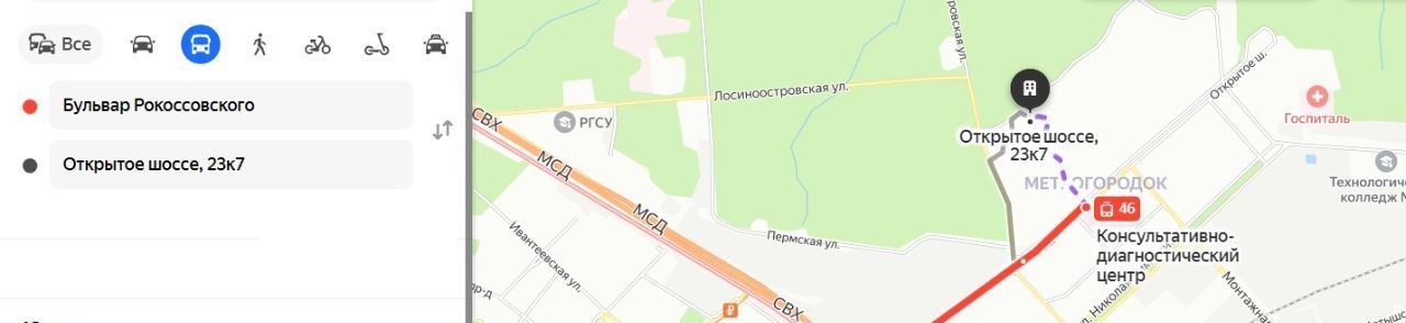 Аренда однокомнатной квартиры на Открытое шоссе, 23К7, метро Измайлово, г. Москва