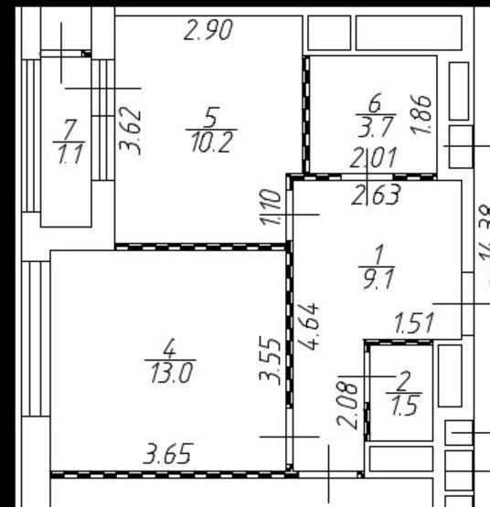 Сдаю 2к квартиру на улица Картмазовские Пруды, 2к2, метро Филатов Луг, г. Москва