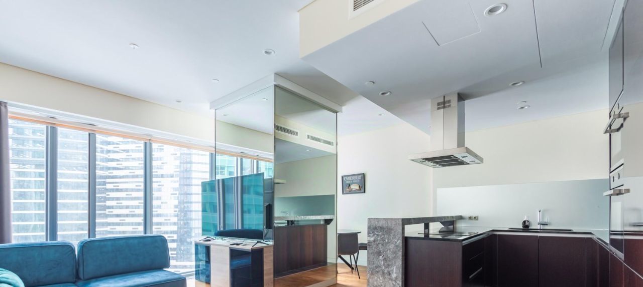 Аренда 2к квартиры на 1-й Красногвардейский проезд, 21с2, метро Выставочная, г. Москва