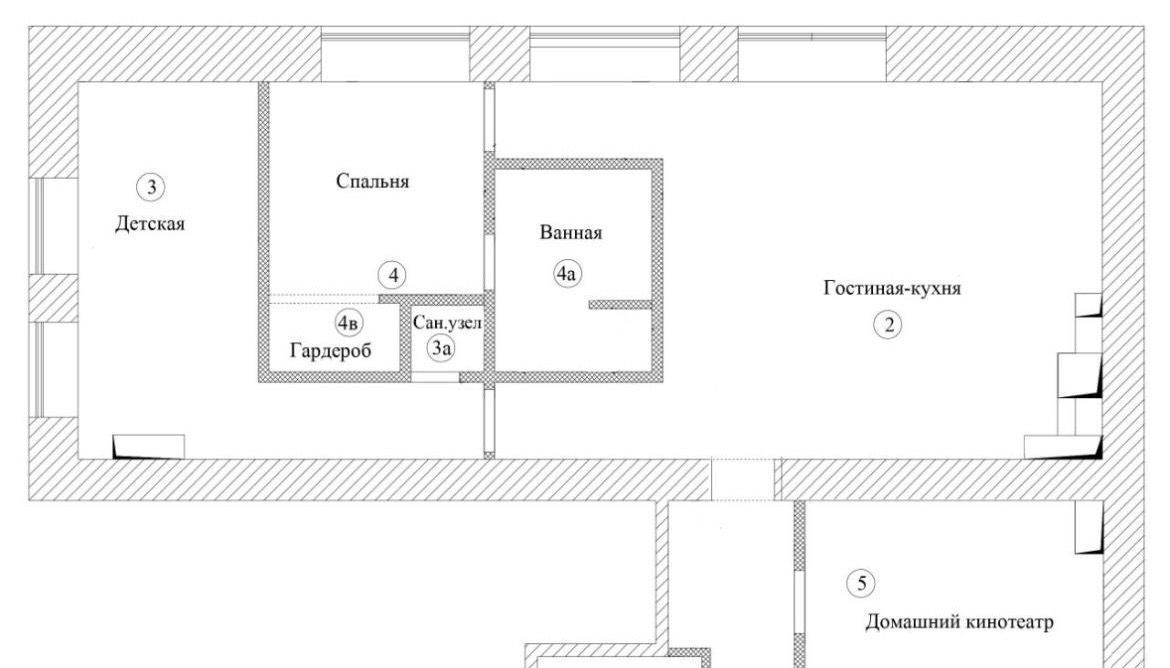 Снять четырехкомнатную квартиру на проспект Мира, 102С12, метро Рижская, г. Москва