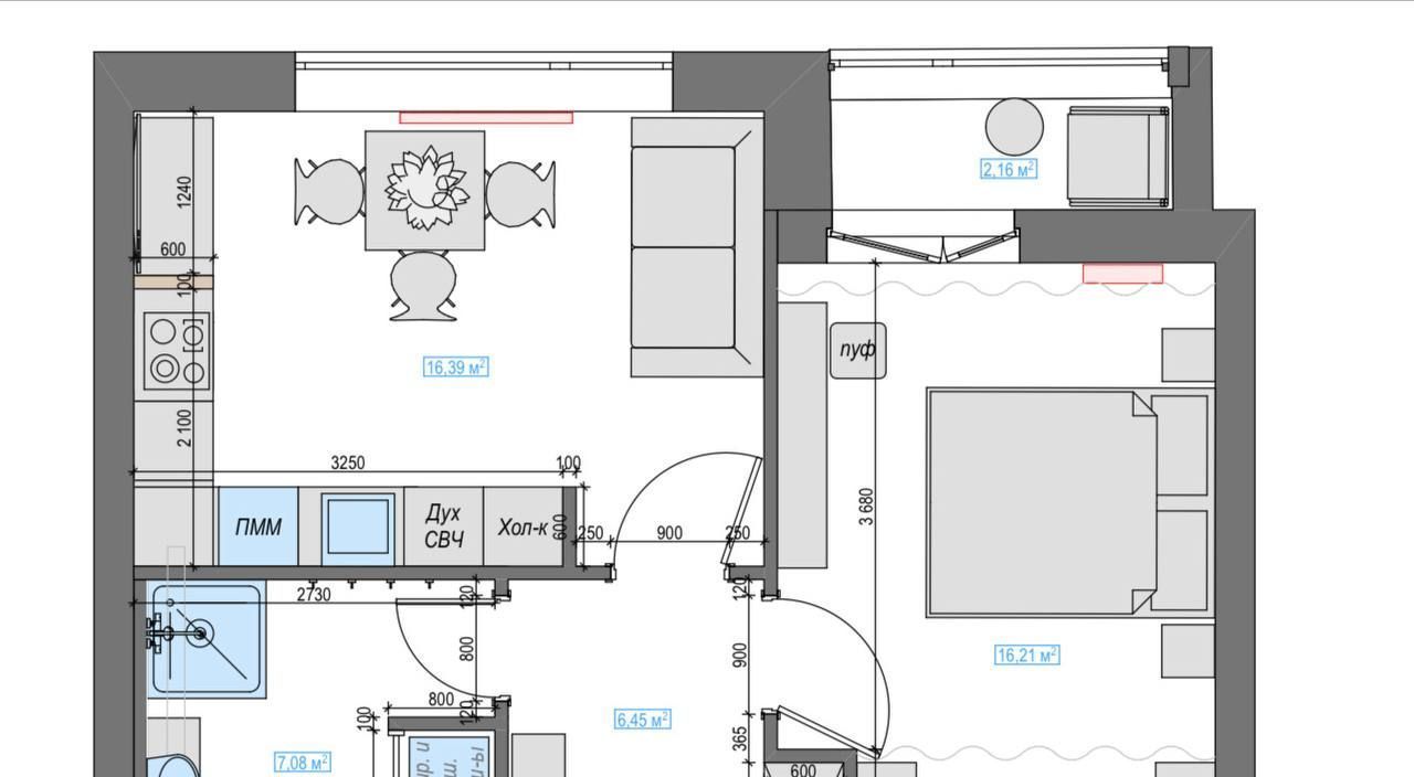 Сдается 1-к квартира на проезд Невельского, 6к2, метро Площадь Ильича, г. Москва