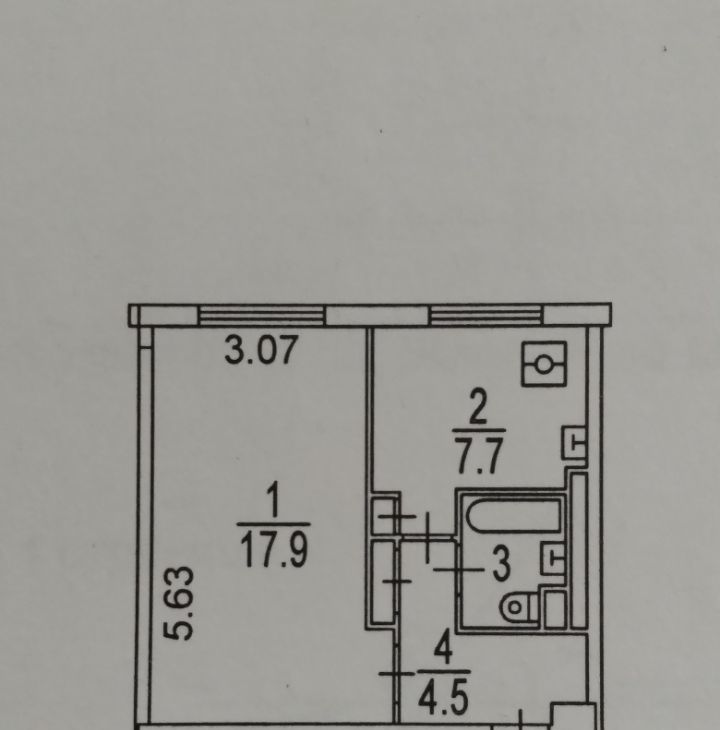 Сдам 1-комнатную квартиру на улица Яблочкова, 29, метро Петровско-Разумовская, г. Москва