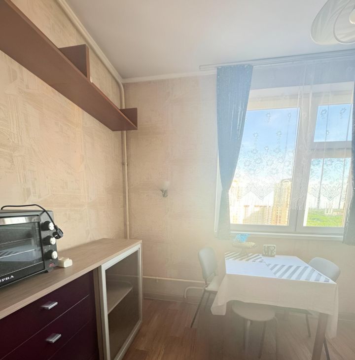 Сдается 1-к квартира на проспект Защитников Москвы, 8, метро Некрасовка, г. Москва