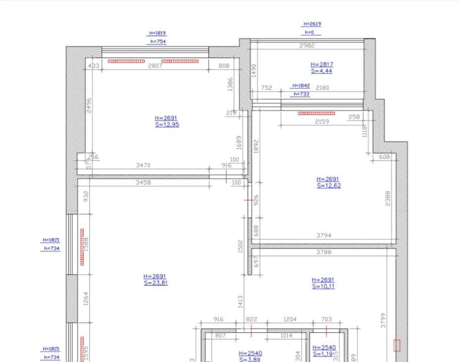 Снять 2-комнатную квартиру на Новодмитровская улица, 2к7, метро Савёловская, г. Москва