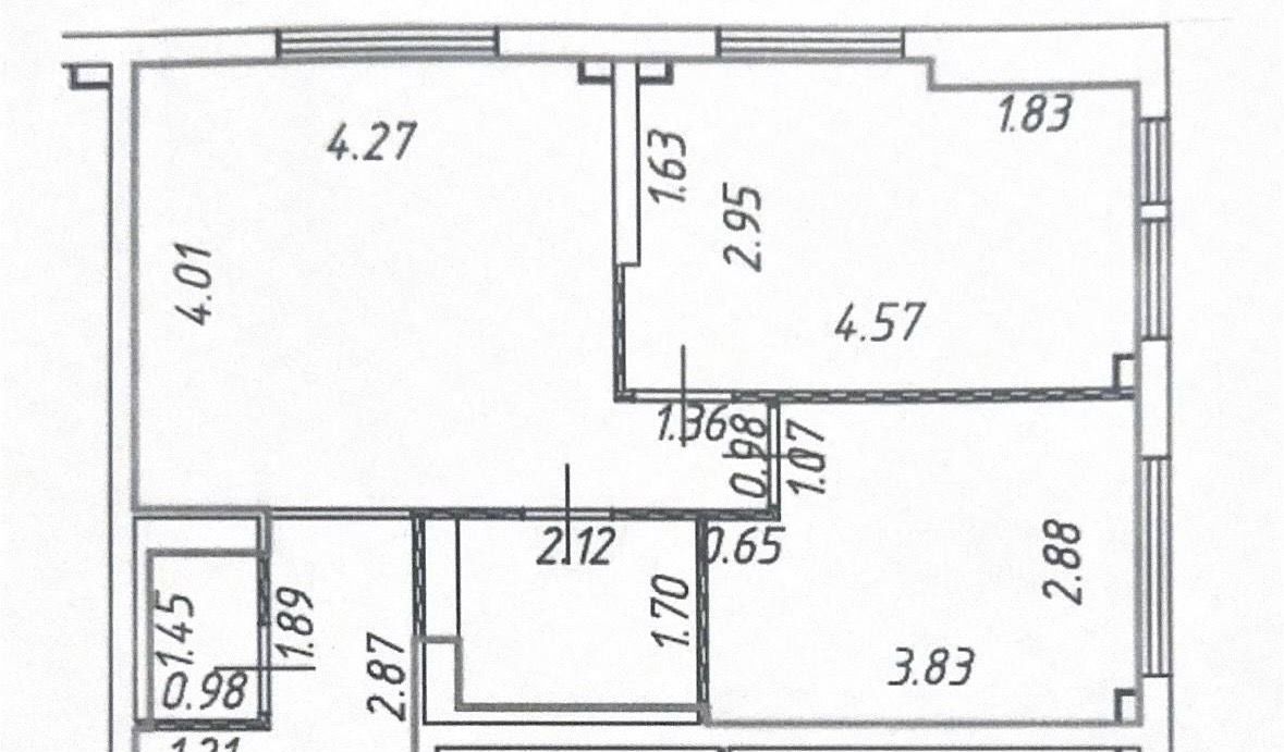 Сдается двухкомнатная квартира на 2-й Нагатинский проезд, 2/2к2, метро Каширская, г. Москва