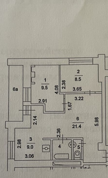 Сдам 2-комнатную квартиру на Селезневская улица, 30К3, метро Новослободская, г. Москва