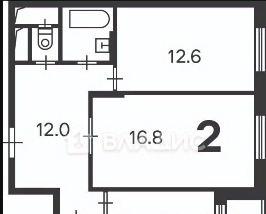 Снять 2-к квартиру на Волгоградский проспект, 97К3, метро Кузьминки, г. Москва