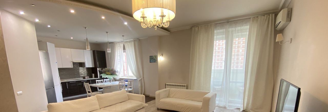 Сдам 3к квартиру на улица Столетова, 7, метро Ломоносовский проспект, г. Москва