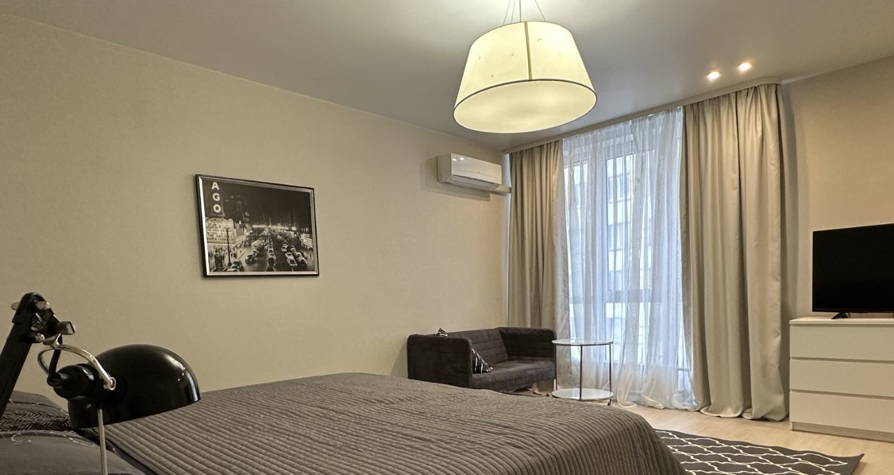 Сдается однокомнатная квартира на Хорошевское шоссе, 12к1, метро Улица 1905 года, г. Москва