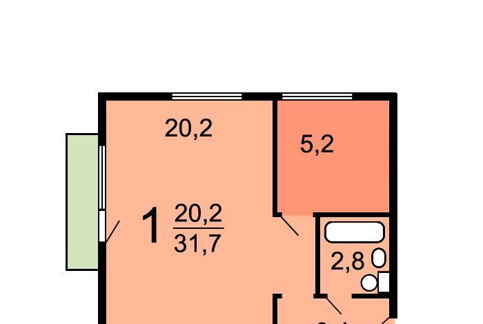 Сдам 1к квартиру на Бойцовая улица, 18К2, метро Преображенская площадь, г. Москва