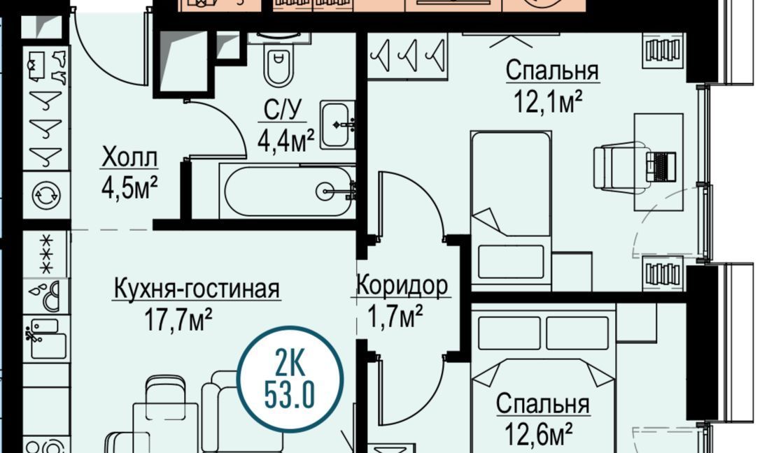 Сдаю 2к квартиру на Волгоградский проспект, 32/5к2, метро Угрешская, г. Москва