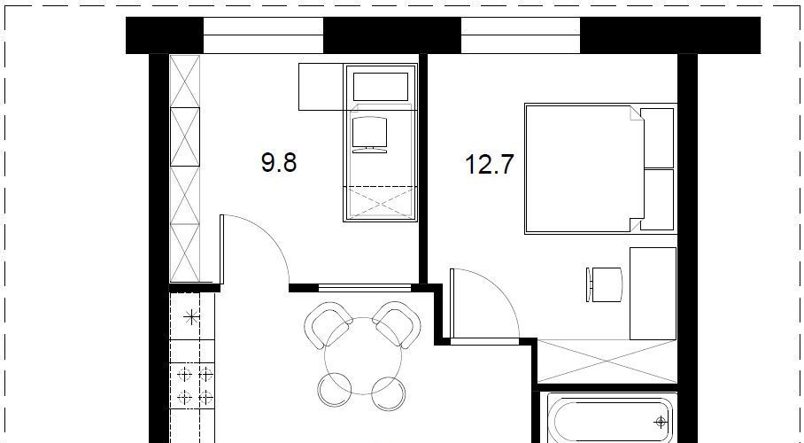 Снять 2-к квартиру на Новоалексеевская улица, 16к2, метро Рижская, г. Москва