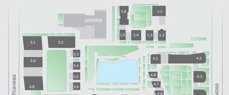 Сдаю 3к квартиру на улица Усачева, 15А, метро Лужники, г. Москва