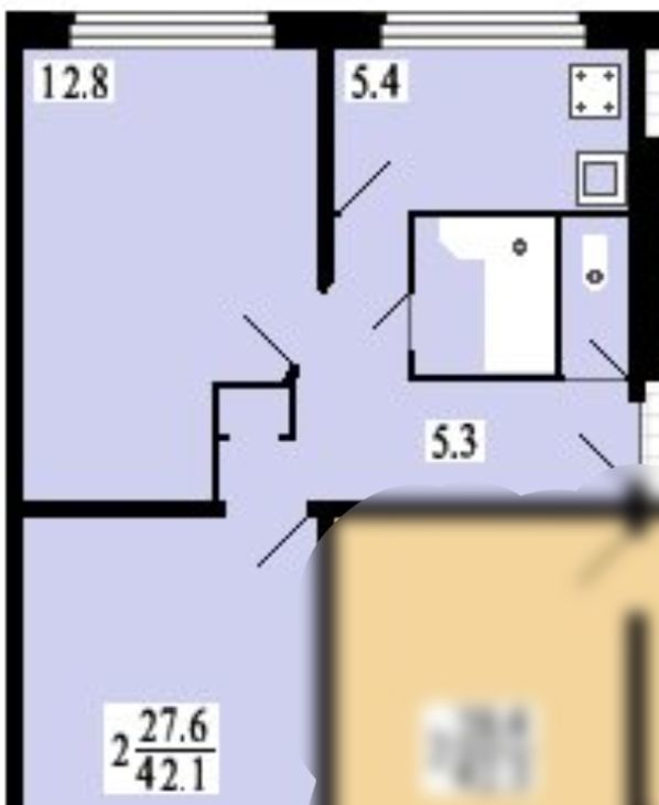 Сдаю двухкомнатную квартиру на Севастопольский проспект, 45К1, метро Профсоюзная, г. Москва