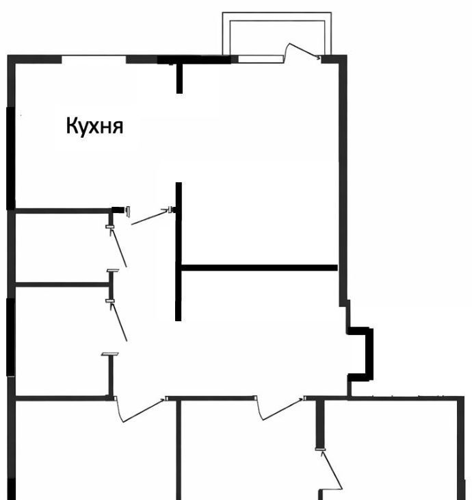Аренда 3-к квартиры на Заводской проезд, 3, метро Первомайская, г. Москва
