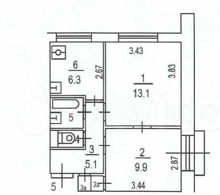 Сдаю 2-к квартиру на г Москва, ул Пырьева, д 12, метро Кутузовская, г. Москва