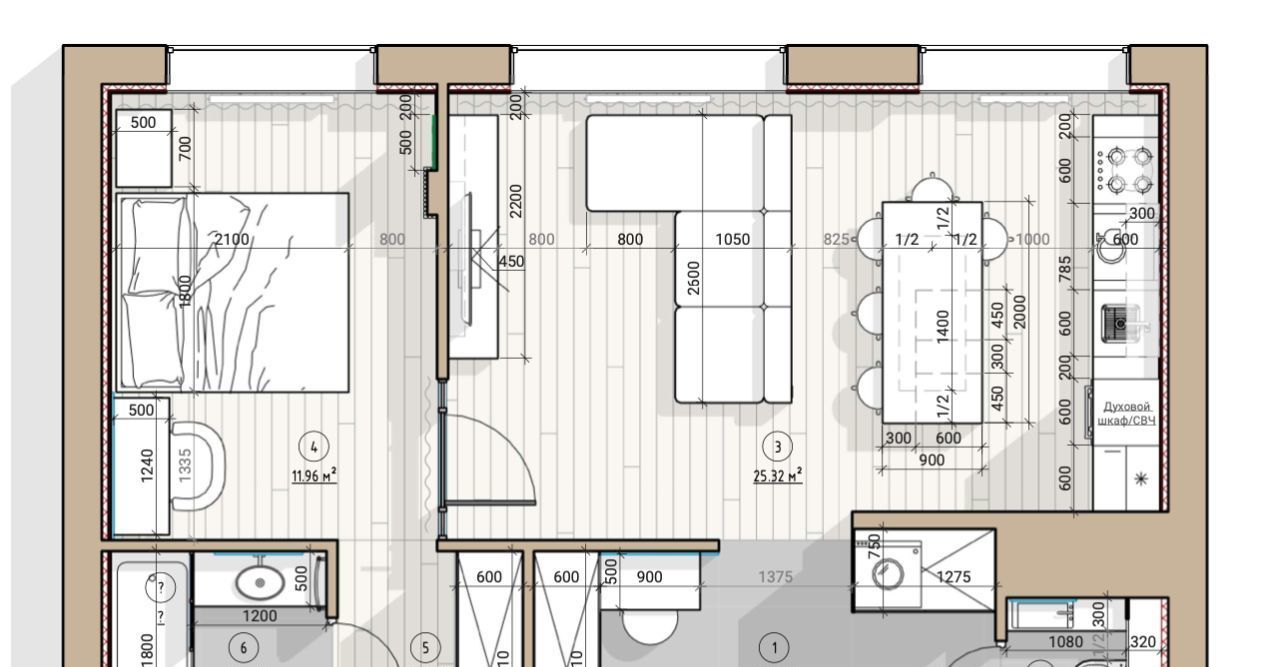 Снять 2к квартиру на Шелепихинская набережная, 34к3, метро Шелепиха, г. Москва