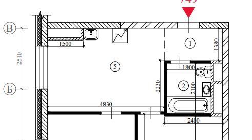 Сдаю 2-к квартиру на Новоалексеевская улица, 16к2, метро ВДНХ, г. Москва