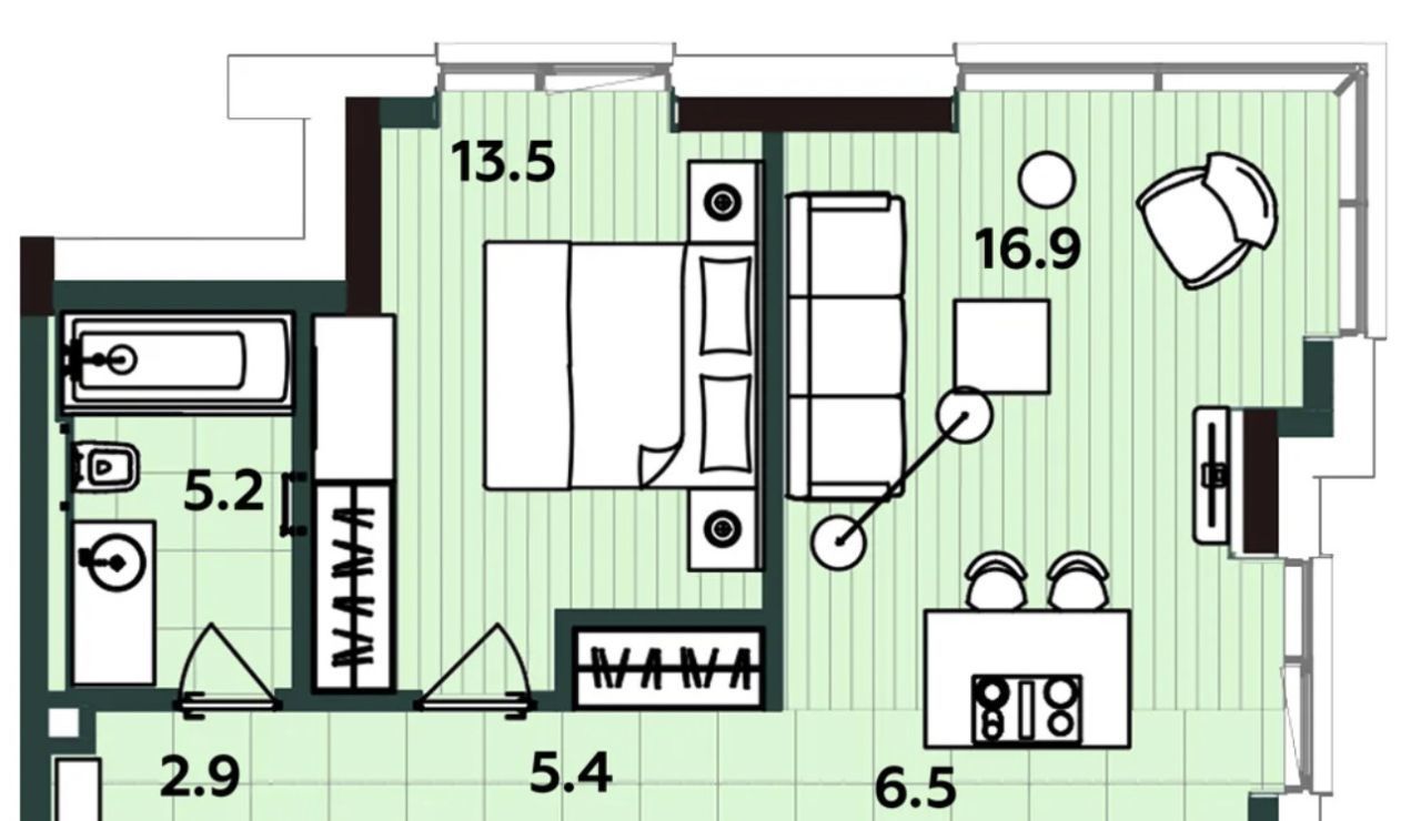 Снять 2-комнатную квартиру на Бумажный проезд, 4, метро Менделеевская, г. Москва