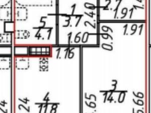 1-к кв. Санкт-Петербург бул. Александра Грина, 1 (36.3 м²)