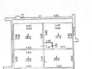 3-к кв. Санкт-Петербург просп. Большевиков, 38к5 (92.0 м²)