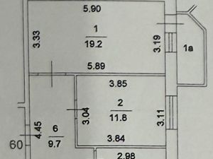 2-к кв. Москва Дубининская ул., 40 (52.7 м²)