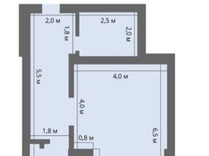 1-к кв. Воронежская область, Воронеж ул. Академика Конопатова, 13 (52.7 м²)