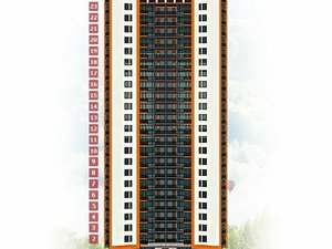1-комнатная квартира: Казань, Даурская улица, 34Б (42 м²)