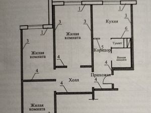 3-к кв. Москва ул. Коцюбинского, 10 (74.7 м²)