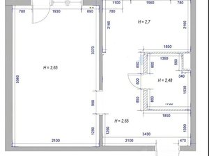 1-комнатная квартира: Москва, 2-я Филёвская улица, 7к1 (37.8 м²)