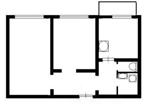 2-комнатная квартира: Москва, Кировоградская улица, 23А (60 м²)