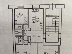 3-к кв. Новосибирская область, Новосибирск ул. Забалуева, 45 (66.0 м²)