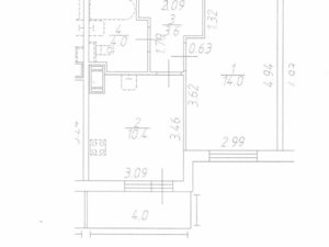 1-комнатная квартира: Санкт-Петербург, Верхне-Каменская улица, 11к1 (32 м²)
