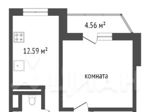 1-к кв. Москва ул. Гурьянова, 2К2 (46.0 м²)