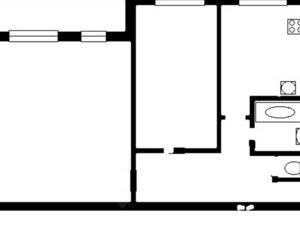 2-комнатная квартира: Санкт-Петербург, Дунайский проспект, 5 (45.4 м²)