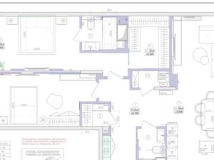 3-к кв. Санкт-Петербург просп. Патриотов, 35 (113.0 м²)