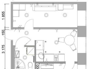 2-к кв. Санкт-Петербург Саперный пер., 16/36 (37.0 м²)