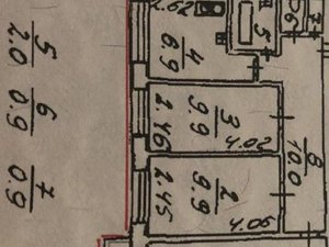3-комнатная квартира: Санкт-Петербург, Ленская улица, 4к3А (57.9 м²)