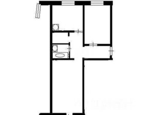 2-комнатная квартира: Новосибирск, улица В. Высоцкого, 50/3 (50 м²)