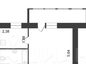 1-к кв. Татарстан, Казань просп. Ибрагимова, 61 (33.0 м²)
