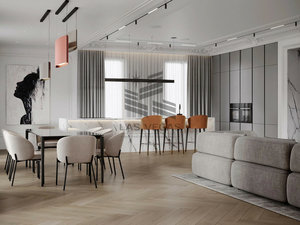 4-комнатная квартира: Санкт-Петербург, Ждановская улица, 45 (155 м²)