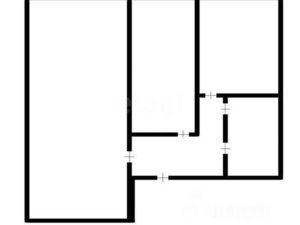 2-комнатная квартира: Новосибирск, улица Дмитрия Донского, 31 (44 м²)